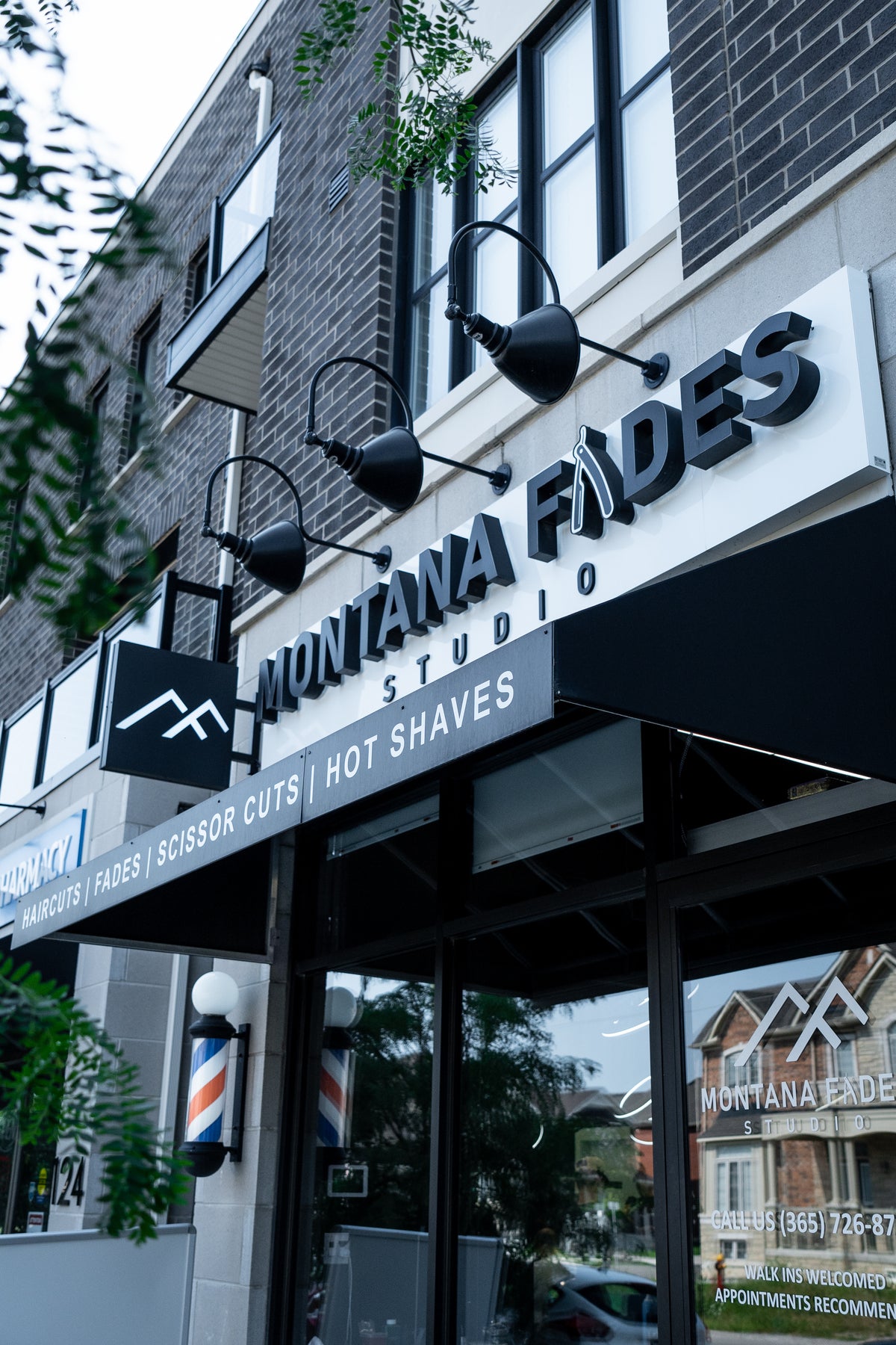 Montana fades hair studio exterior